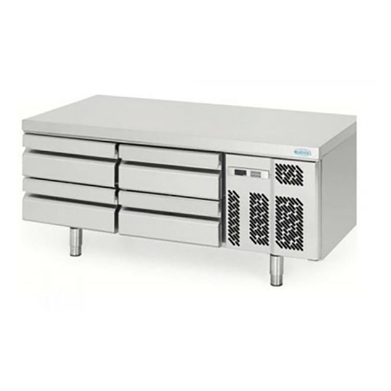 Soubassement positif 4 tiroirs gn1/1 190 L