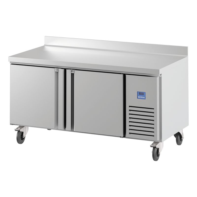 Table de préparation positive 2 portes 480 L