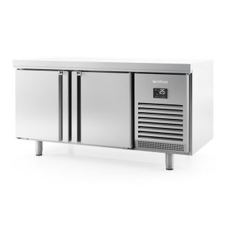 Table réfrigérée positive 2 portes 420 L
