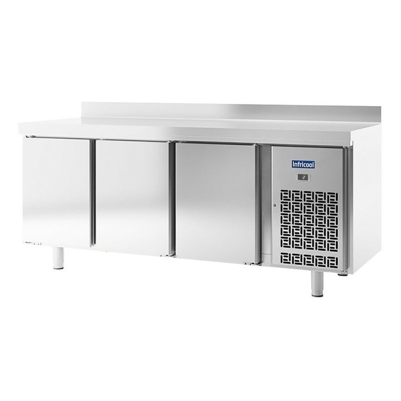 Table réfrigérée positive gn 1/1 3 portes 465 L