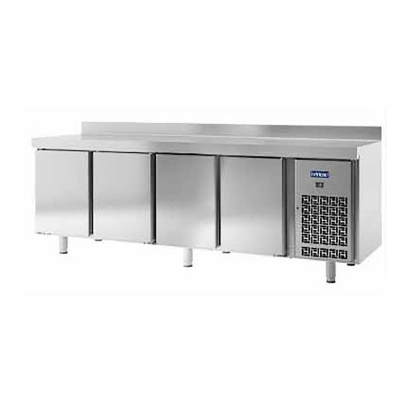 Table réfrigérée positive gn 1/1 4 portes 305 L