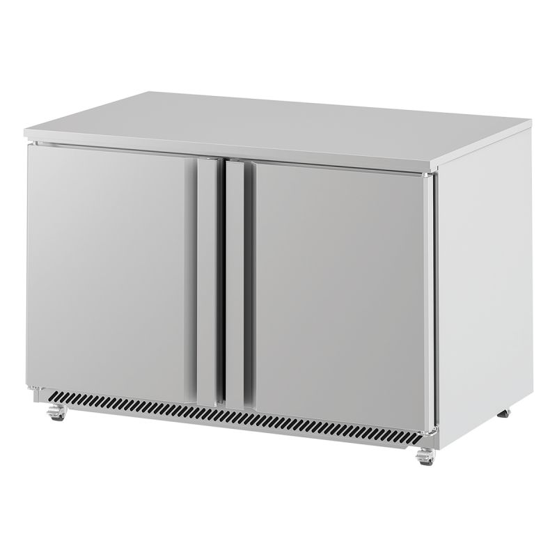 Table undercounter positive 2 portes 380 L
