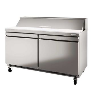 Table undercounter positive 2 portes 480 L