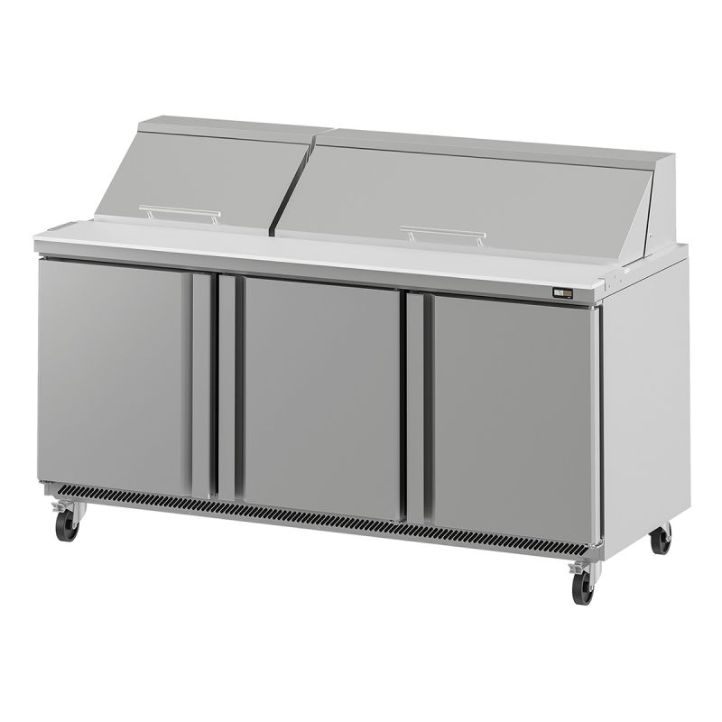 Table undercounter positive 3 portes 590 L