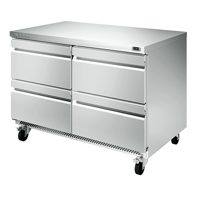 Table undercounter positive avec tiroirs 380 L