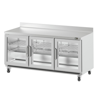 Table worktop positive 3 portes vitrées 590 L
