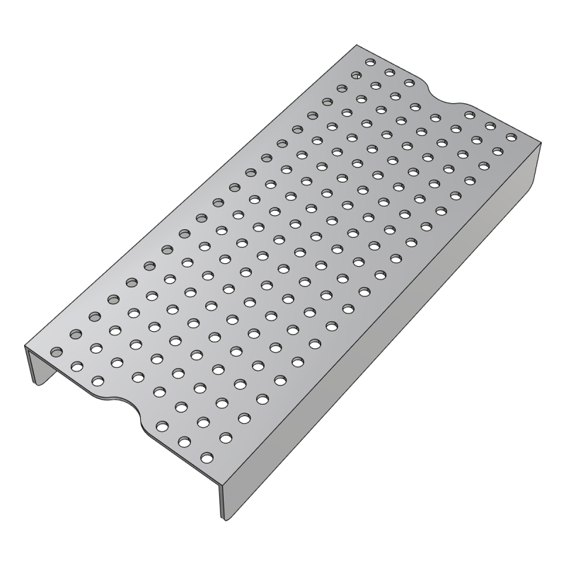 Grid for bar counter tank 250x120x35