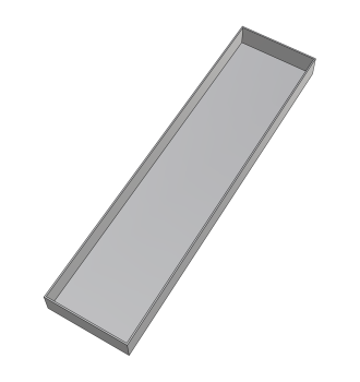 Bar counter grid tank...