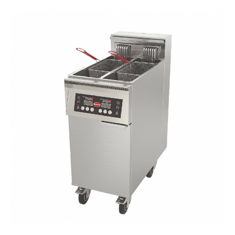 Friteuse électrique programmable 1 cuve double 11 L