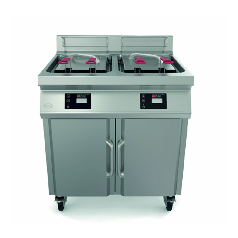 Friteuse électrique  2 cuves simples 14 L