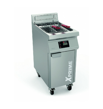 Friteuse électrique avec filtration 1 cuve simple 14 L