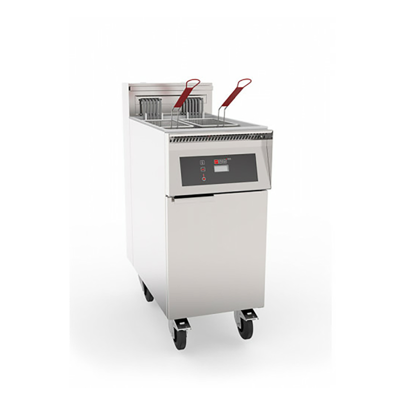 Friteuse électrique avec filtration 1 cuve simple 22 L