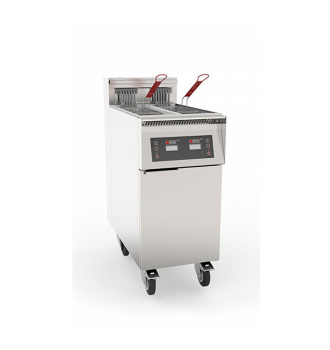 Friteuse électrique avec filtration 1 cuve double 11 L 17kW