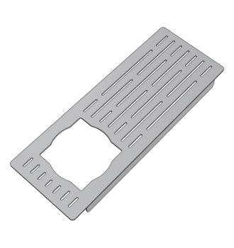 Tool holder for sink rinse...