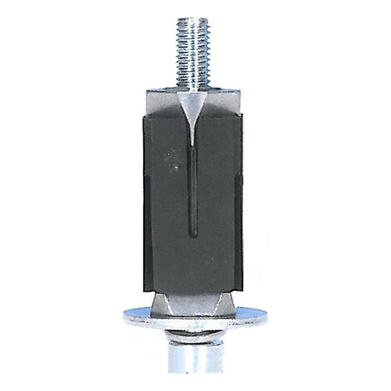 Expansive steel stems square tubes