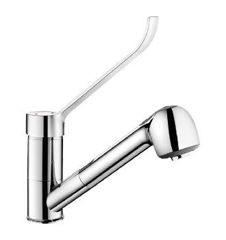 Mitigeur d'évier à levier hygiénique