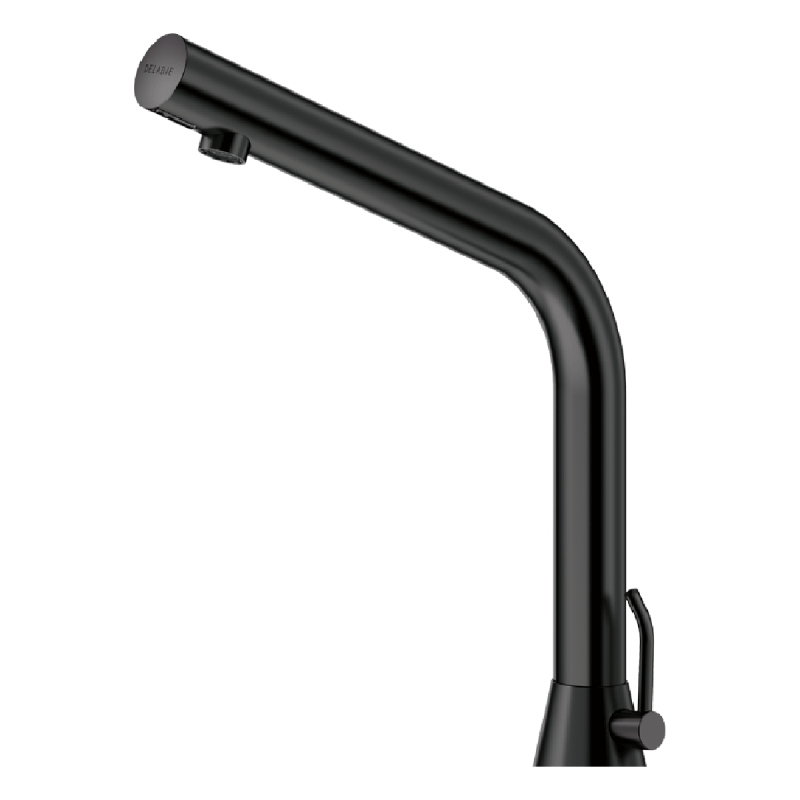 Mitigeur de lavabo automatique secteur noir