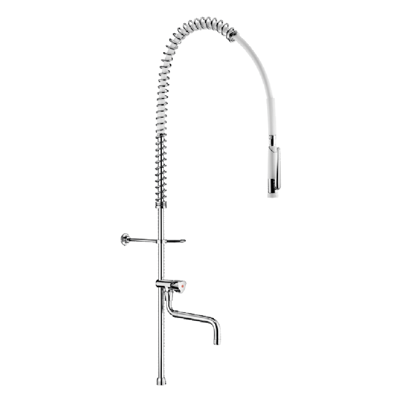 Combiné de prélavage colonne longue avec robinet de puisage