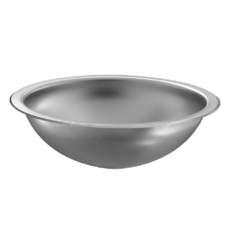 Vasque à encastrer poli satiné 310mm