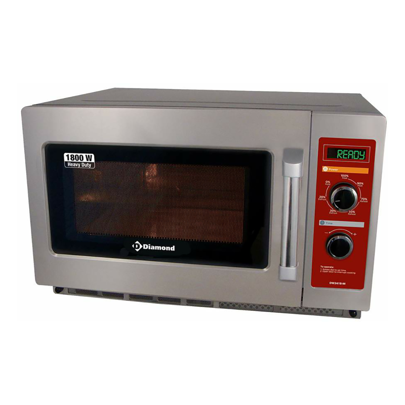Micro-ondes professionnel mécanique GN2/3 1800 watt