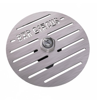 Stainless steel bar glass...