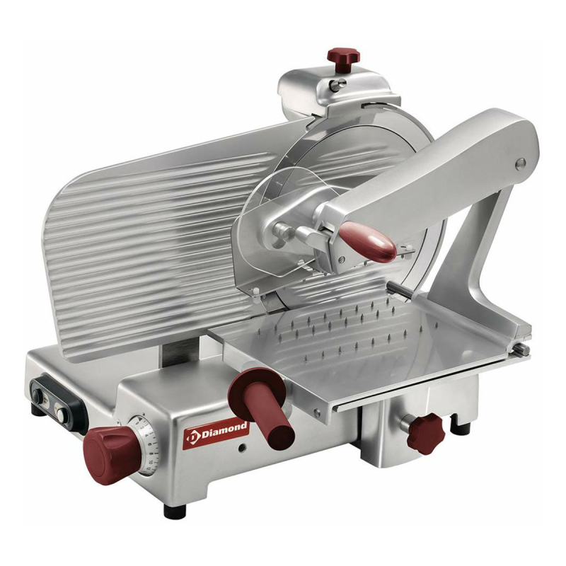 Trancheuse professionnelle charcuterie verticale 300mm