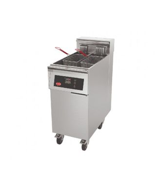 Friteuse électrique programmable avec filtration 1 cuve simple 22 L