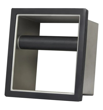 Stainless steel knock box