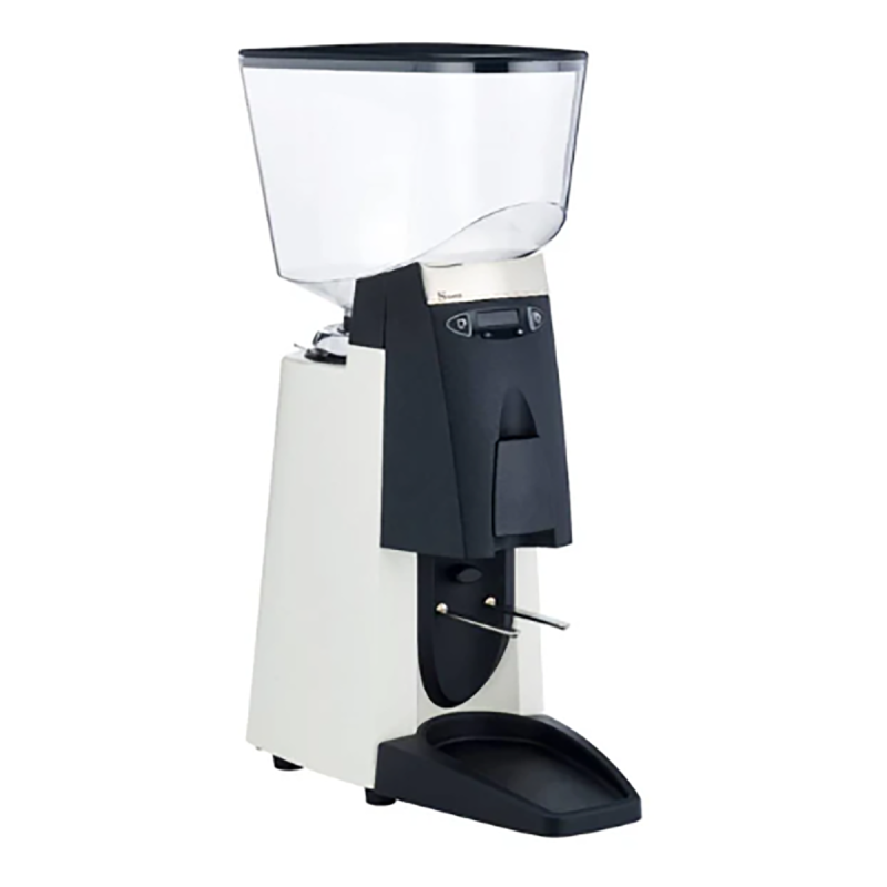 Moulin à café automatique blanc sans tasseur