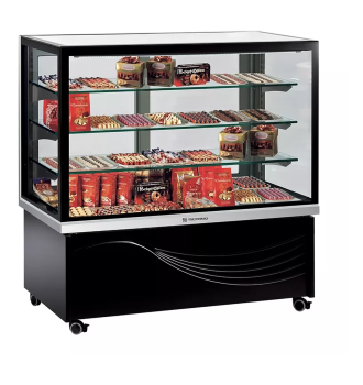Vitrine horizontale positive ventilée spécial chocolat 550 L