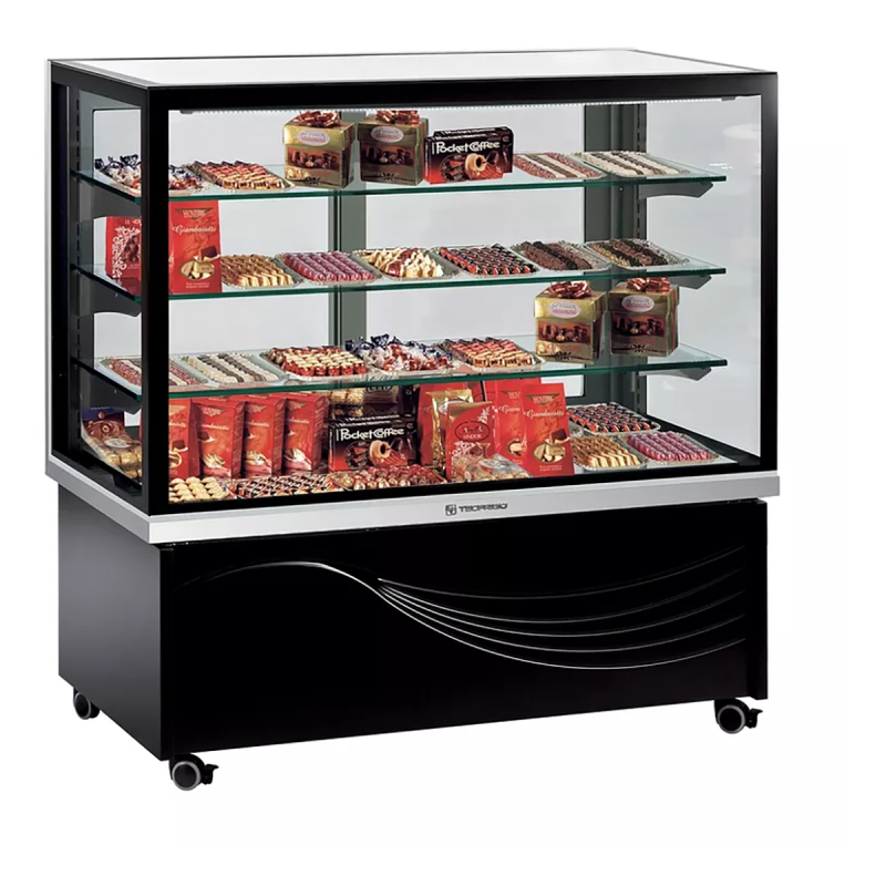 Vitrine horizontale positive ventilée spécial chocolat 550 L
