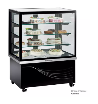 Vitrine horizontale positive ventilée spécial chocolat 380 L