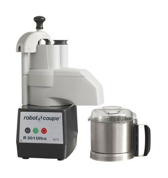 Combiné cutter et coupe légumes cuve inox