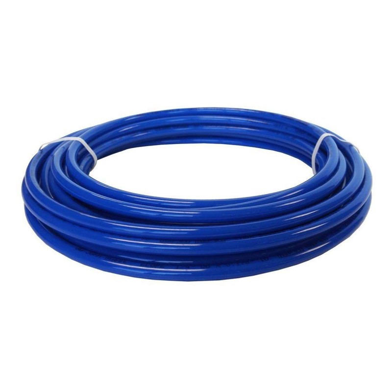 3/8 blue LLDPE tube by the meter