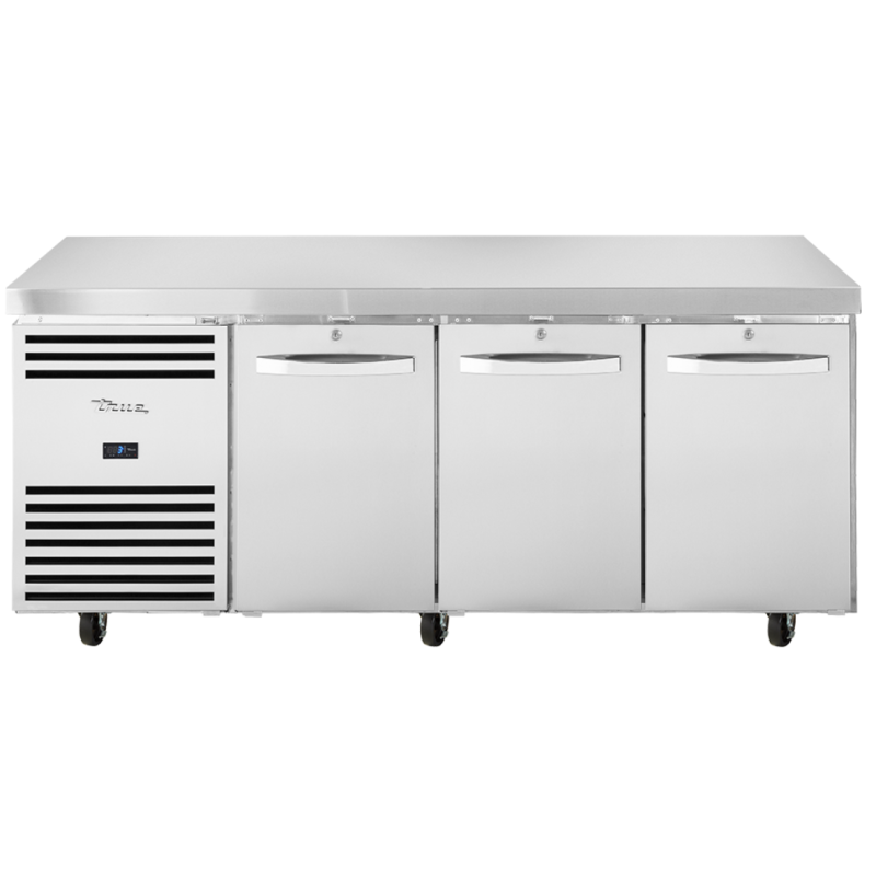 Réfrigérateur 1/1GN comptoir bas 3 portes