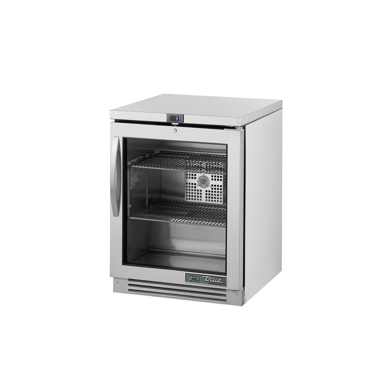 Réfrigérateur sous-comptoir vitrée 94 L