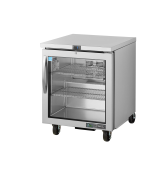 Réfrigérateur sous-comptoir vitré 143 L