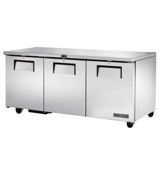 Réfrigérateur comptoir et sous-comptoir 3 portes 461 L