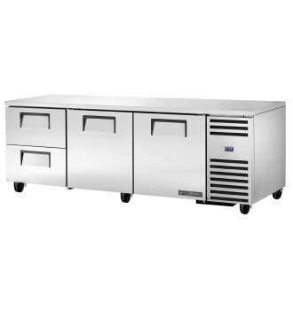 Réfrigérateur comptoir 2 portes à encastrer 609 L