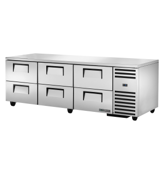 Réfrigérateur comptoir 6 portes à encastrer 307 L