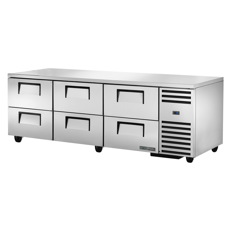 Réfrigérateur comptoir 6 portes à encastrer 307 L