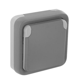 Plastic flush-mounted power...