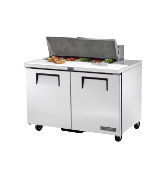 Table de préparation sandwich et salade réfrigérée 10 bacs GN 1/6 L,122