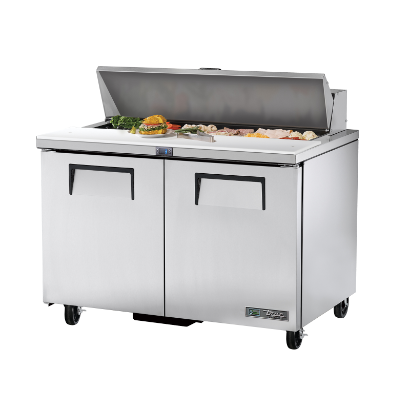 Table de préparation sandwich et salade réfrigérée 12 bacs GN 1/6 L,122