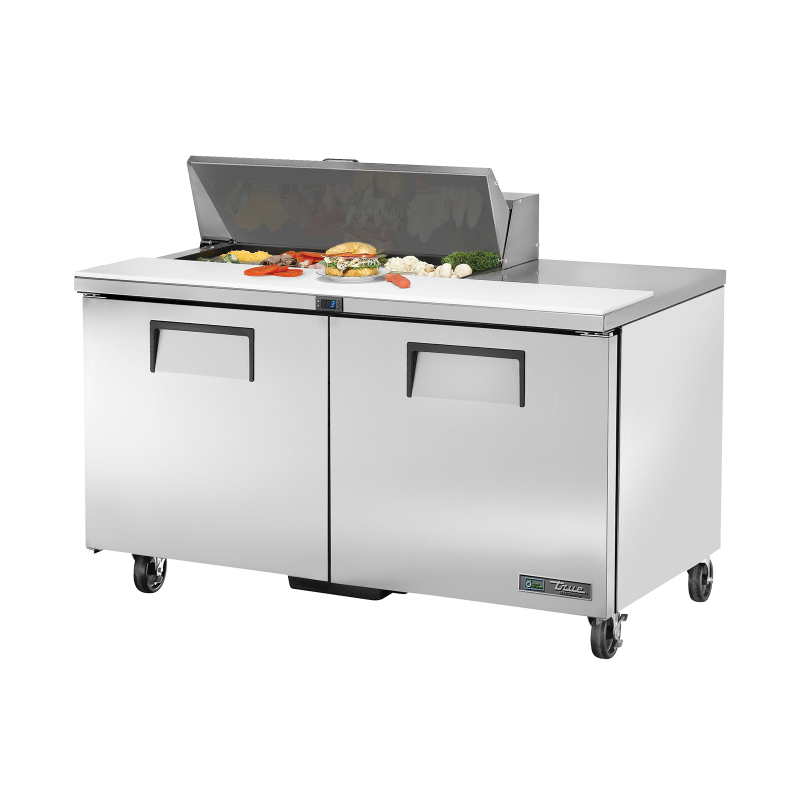 Table de préparation sandwich et salade réfrigérée 10 bacs GN 1/6  L,152