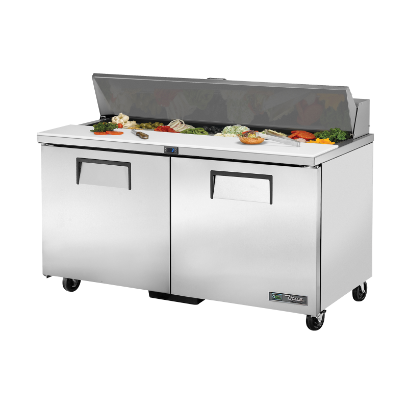 Table de préparation sandwich et salade réfrigérée 16 bacs GN 1/6 L,152