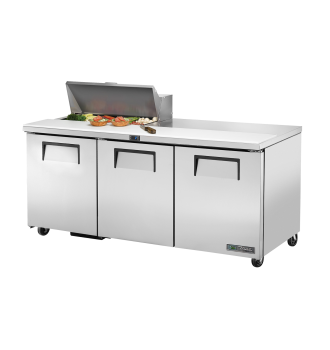 Table de préparation sandwich et salade réfrigérée 8 bacs GN L,183