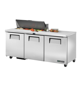 Table de préparation sandwich et salade réfrigérée 10 bacs GN L. 183