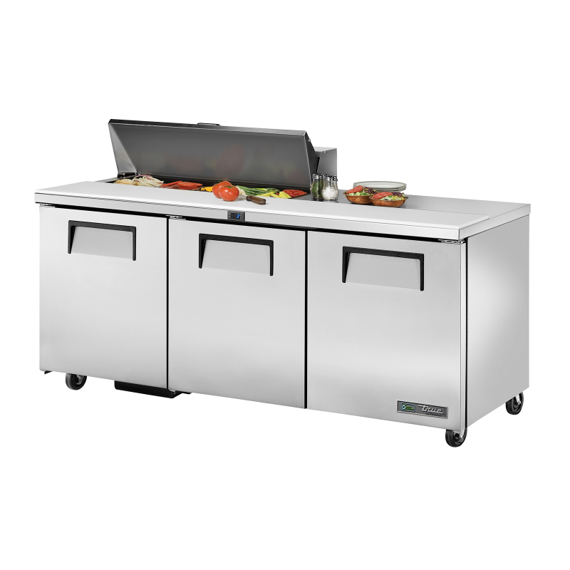 Table de préparation sandwich et salade réfrigérée 10 bacs GN L. 183