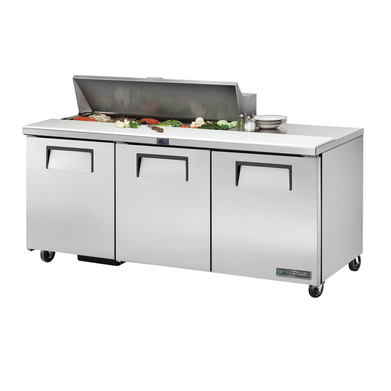 Table de préparation sandwich et salade réfrigérée 12 bacs GN  L.183